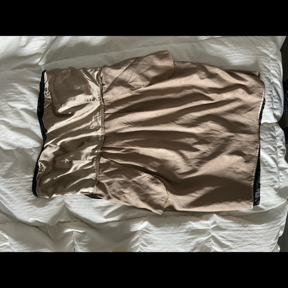 Suzi Shier | Size L Black laced Evening Cocktail Party Prompt Dress - Picture 11 of 15